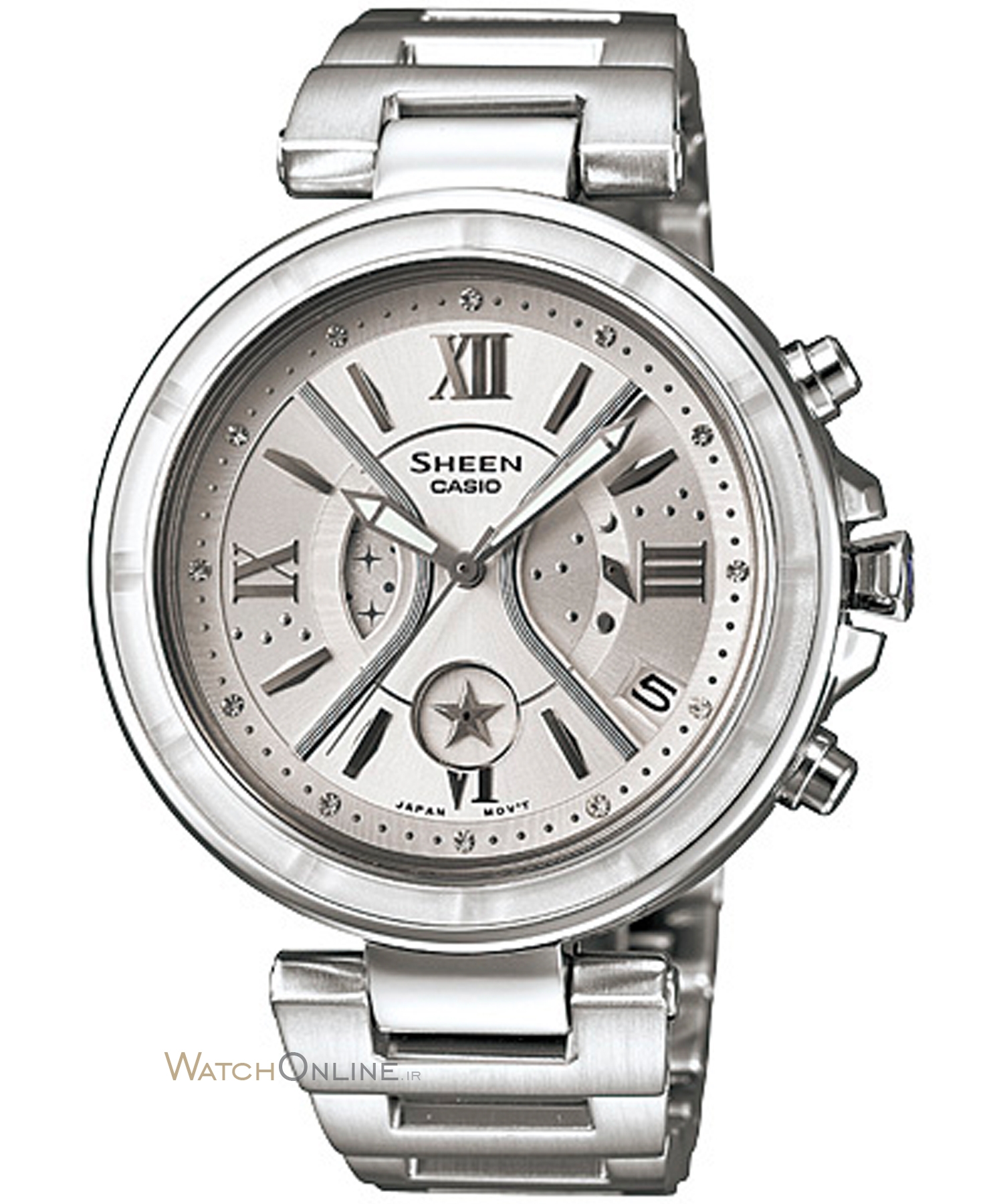 ساعت زنانه کاسیو ، زیرمجموعه SHEEN, کد SHE-5515D-7ADR