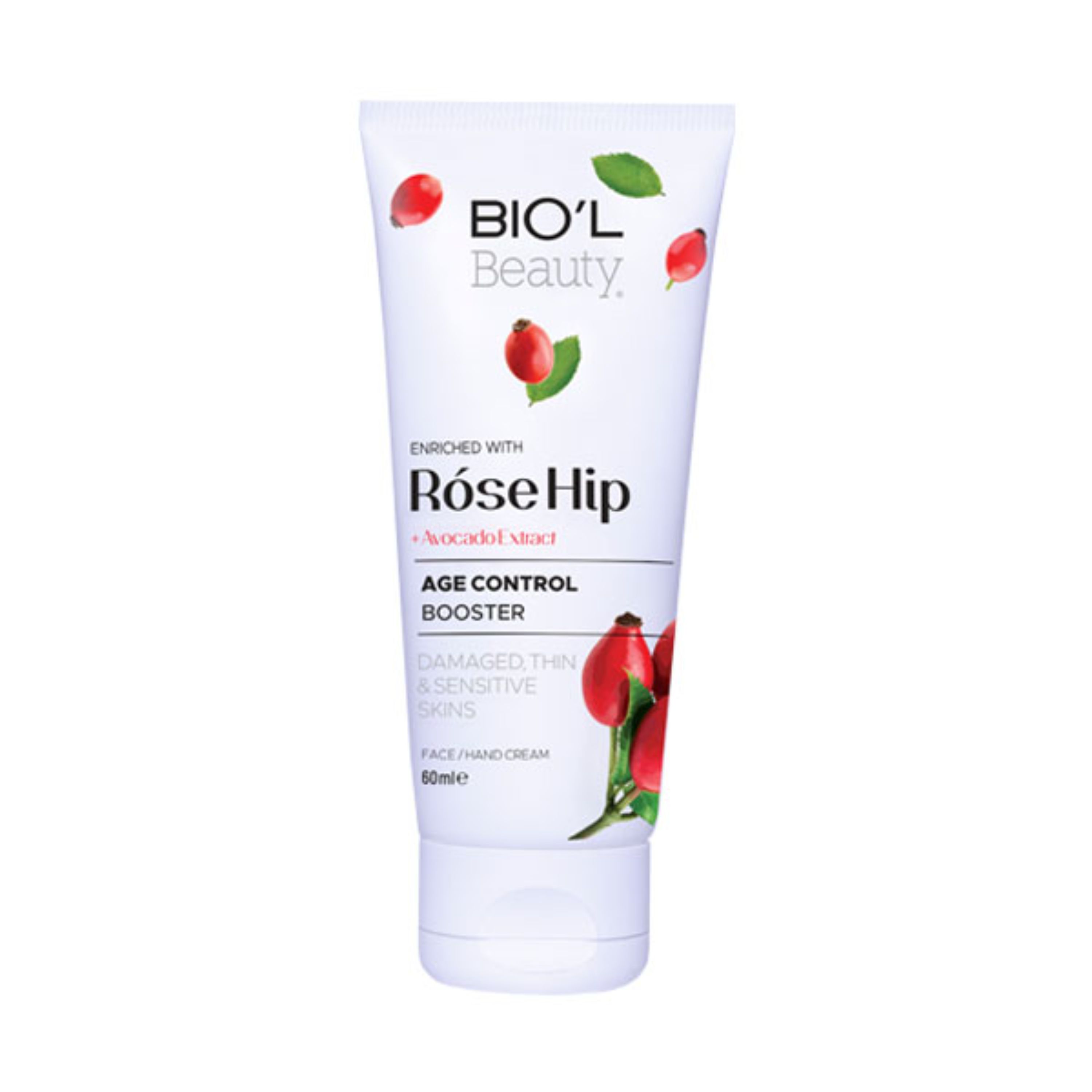 کرم مرطوب کننده بیول مدل ROSE HIP حجم 60 میل (BIOL)
