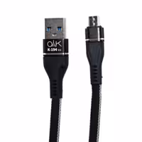 کابل تبدیل USB به microUSB اوآک مدل K-194 طول 1 متر رنگ آبی 