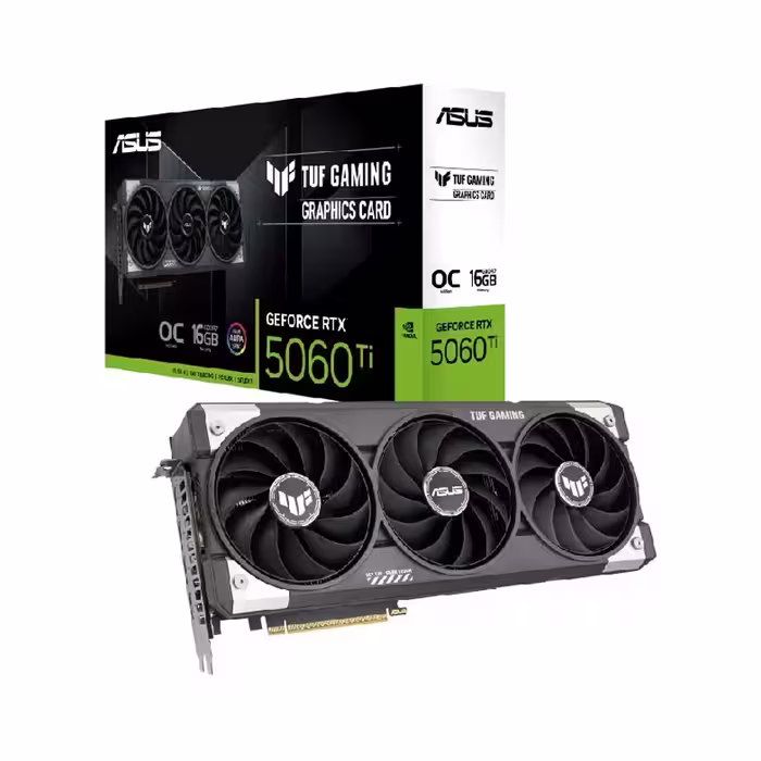 کارت گرافیک ایسوس مدل TUF GAMING GeForce RTX 5060 TI 16GB GDDR7 OC Edition