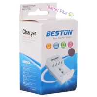 شارژر  باتری های قلم و نیم قلم و کتابی 9v برند بستون مدل BST-C705Wکابل دار | amazonchi
