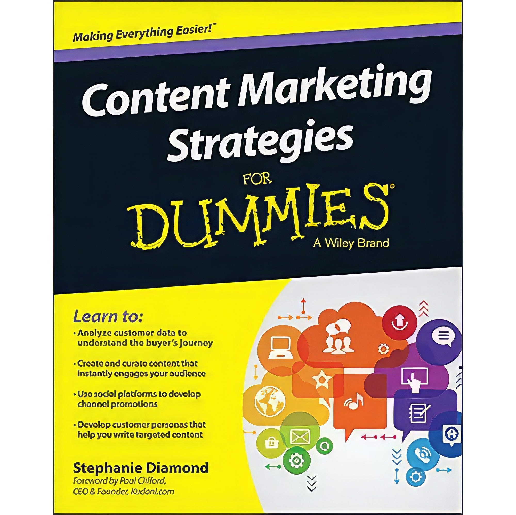 کتاب زبان اصلی Content Marketing Strategies For Dummies انتشارات For Dummies