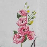 نقاشی روی پارچه 