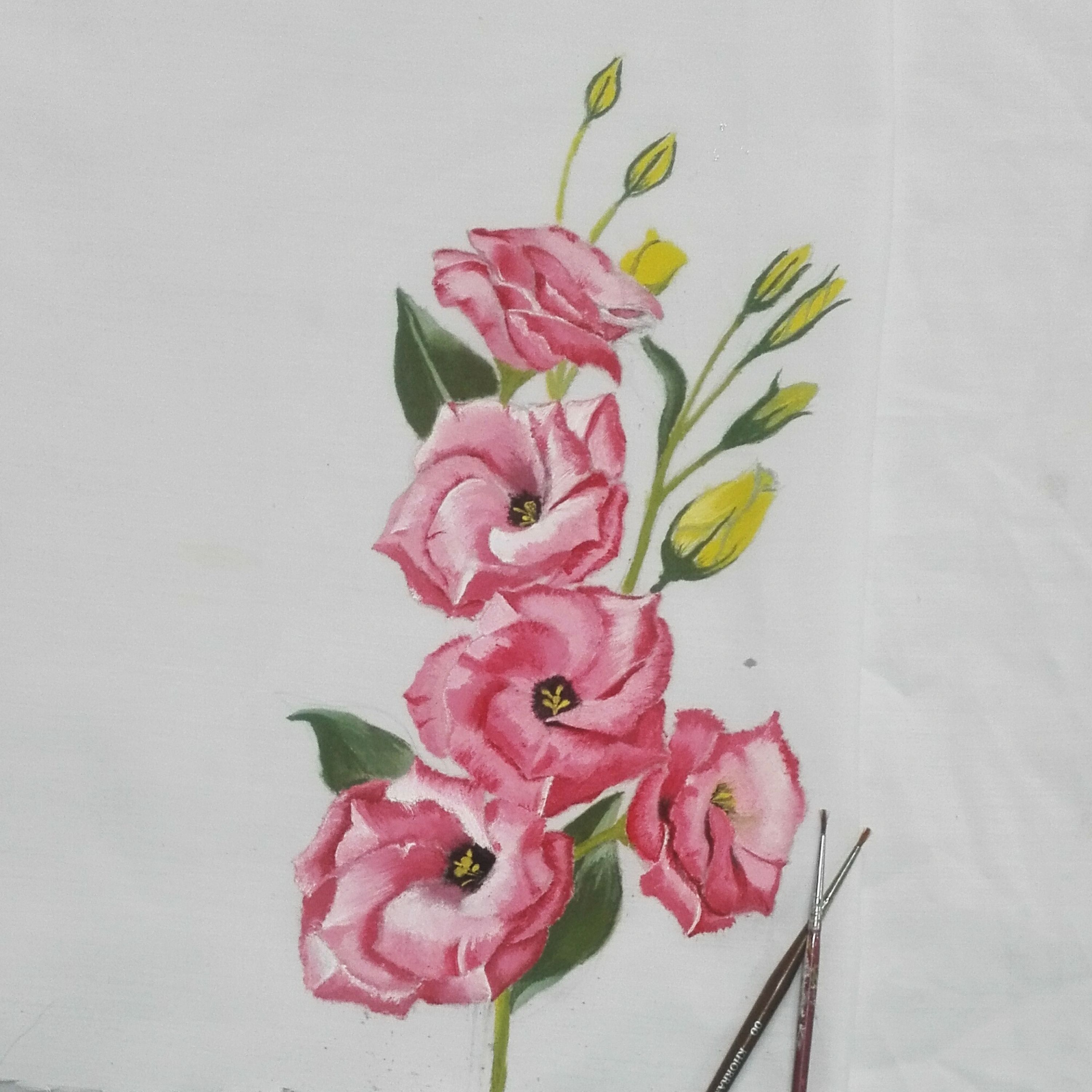 نقاشی روی پارچه