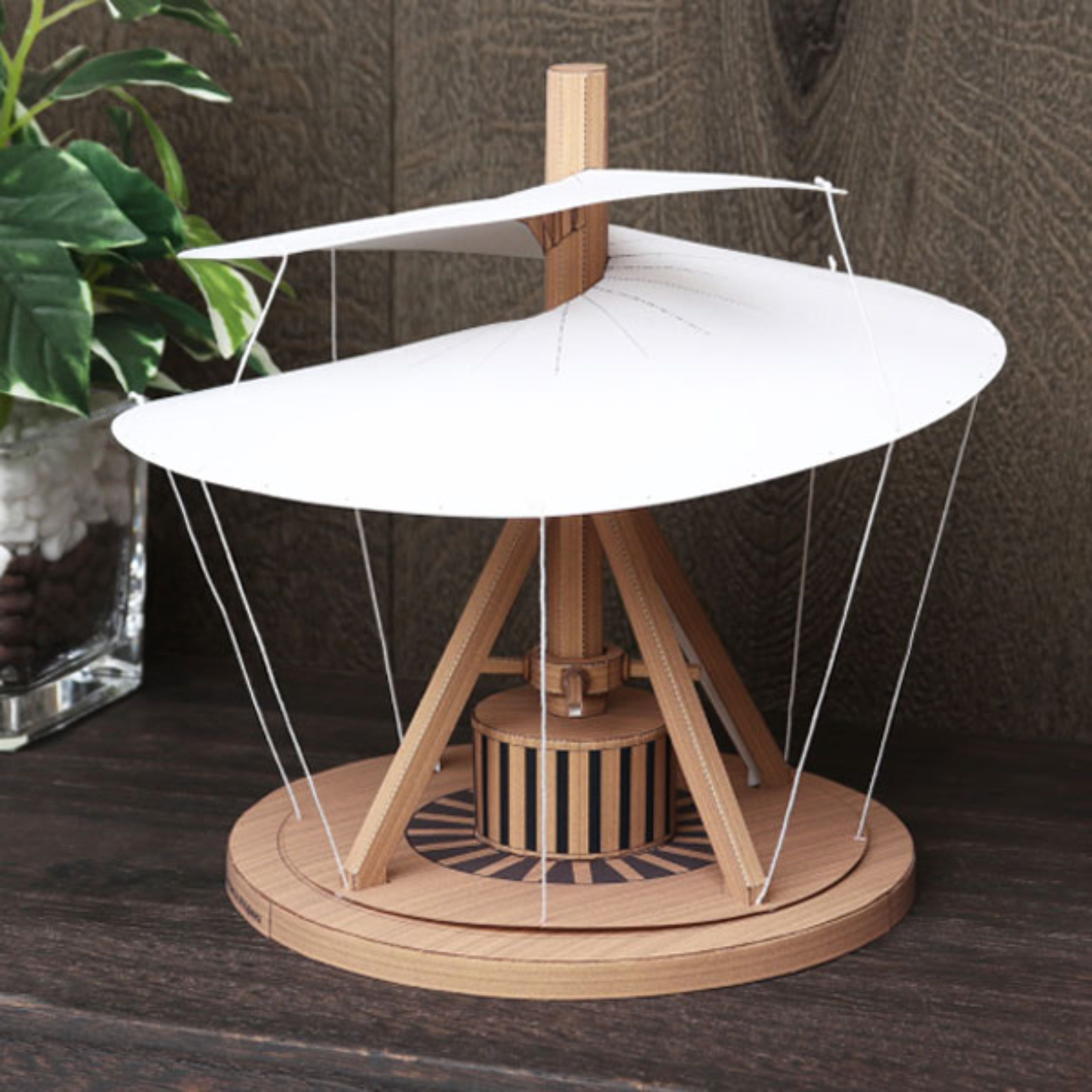 کاردستی ماکت طرح هلیکوپتر لئوناردو داوینچی