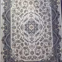 فرش پاتریس 1200شانه  طرح مهتاب کرم 9متری
