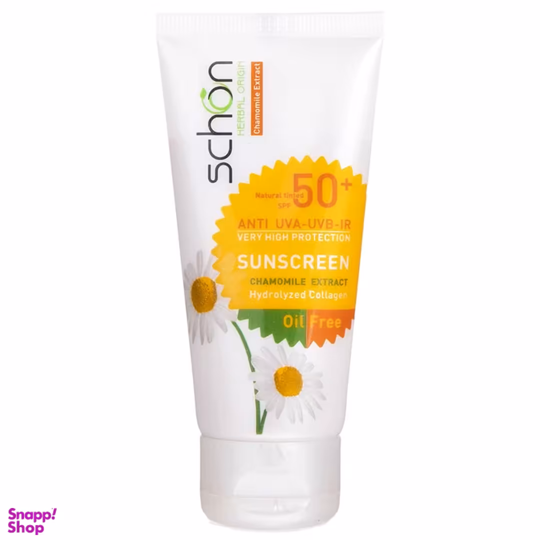 کرم ضد آفتاب فاقد چربی شون با SPF50 رنگ بژ حجم 50 میلی‌ لیتر