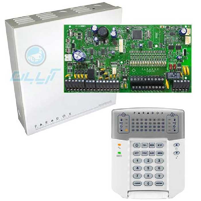 کنترل پنل دزدگیر پارادوکس SP7000 K32LED