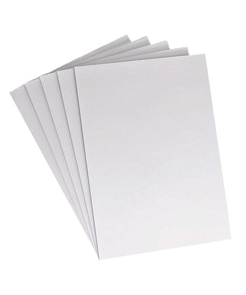 مقوا  خودرنگ سفید سایز A4(بند 100برگی)