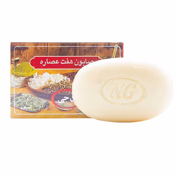 صابون هفت عصاره ان جی ( تقویت پیاز مو )