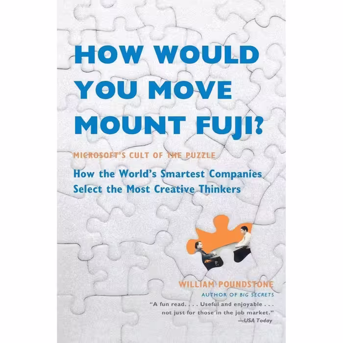 کتاب زبان اصلی How Would You Move Mount Fuji اثر William Poundstone