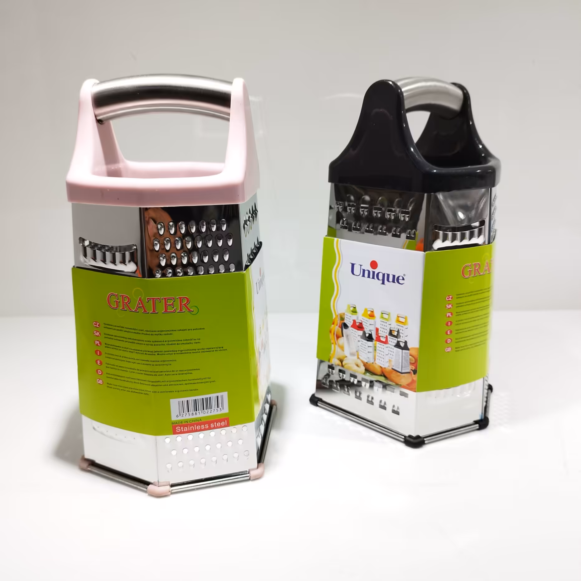 رنده بزرگ یونیک اصل بدنه استیل کد 2275 - رنده شش ضلعی - ارسال رایگان