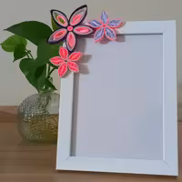 قاب عکس ملیله کاغذ