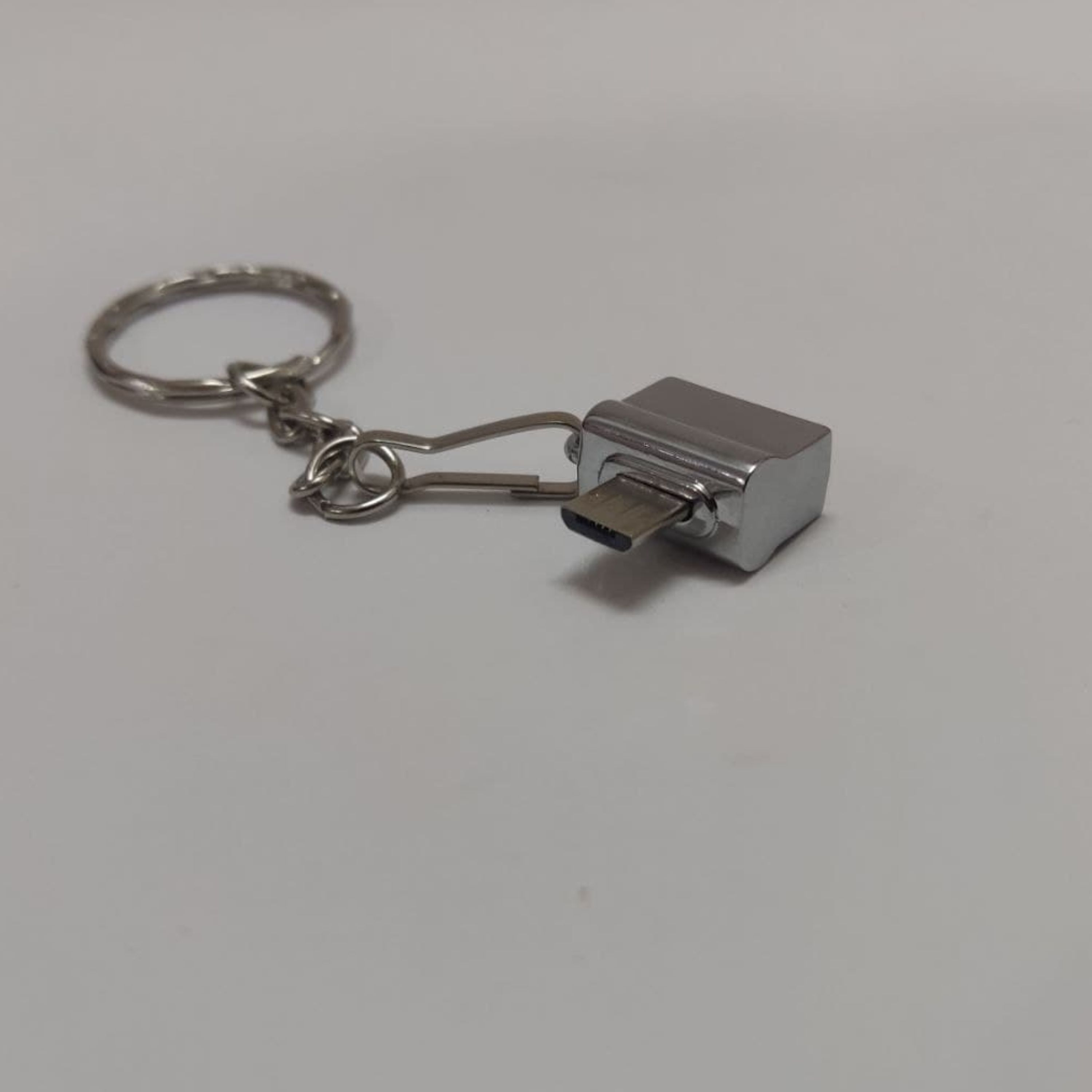 تبدیل otg فلزی میکرو یو اس بی زنجیردار
