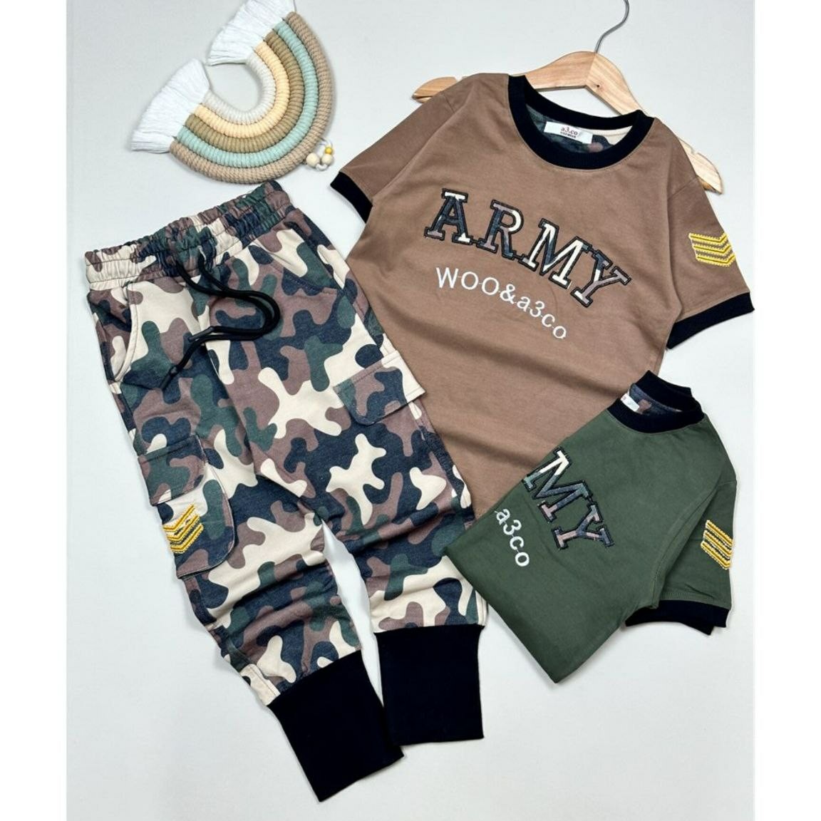 تیشرت وشلوار پسرانه طرح چیریکی