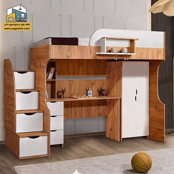 تخت خواب دو طبقه BTDP129