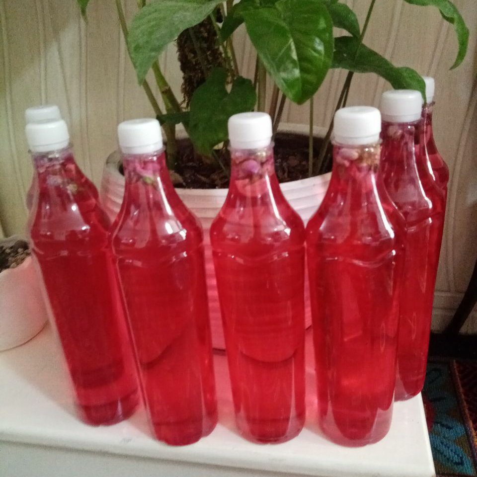 شربت گلاب خوشمزه و روح افزا