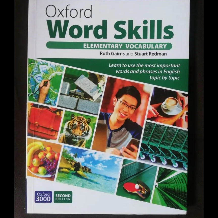 کتاب اکسفورد ورد اسکیلز المنتری سکند ادیشن Oxford word skills