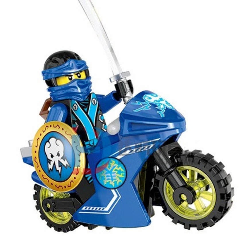 لگو نینجاگو آبی جعبه دار مارک دکول با موتور لگویی