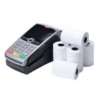 رول کاغذ حرارتی دستگاه کارتخوان(پز فروشگاهی) بسته 14 عددی