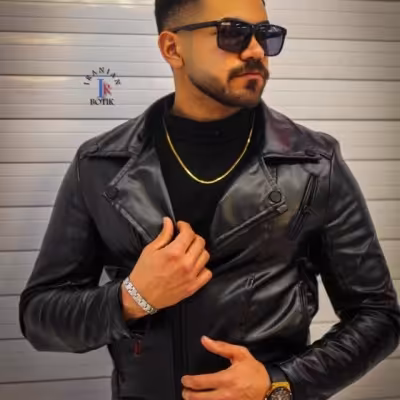 کاپشن چرم مردانه