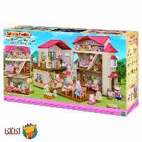 اسباب بازی سیلوانیان فامیلیز مدل Red Roof Country Home: Secret Attic Playroom کد 5708