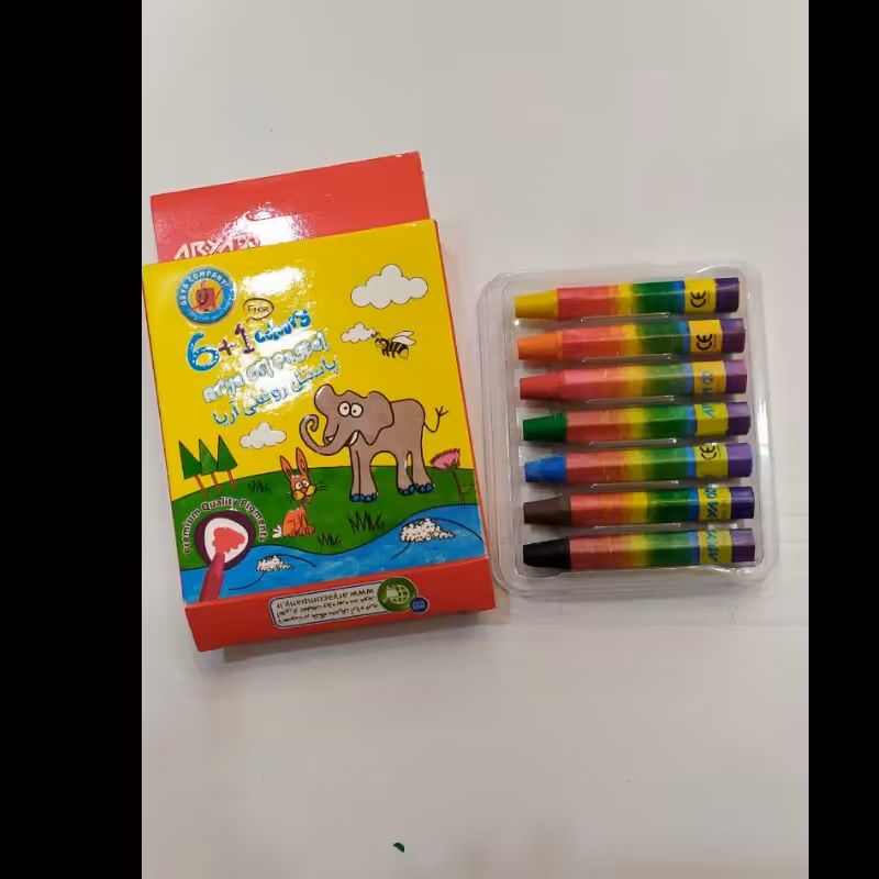 پاستل مقوایی 7  رنگ آریا