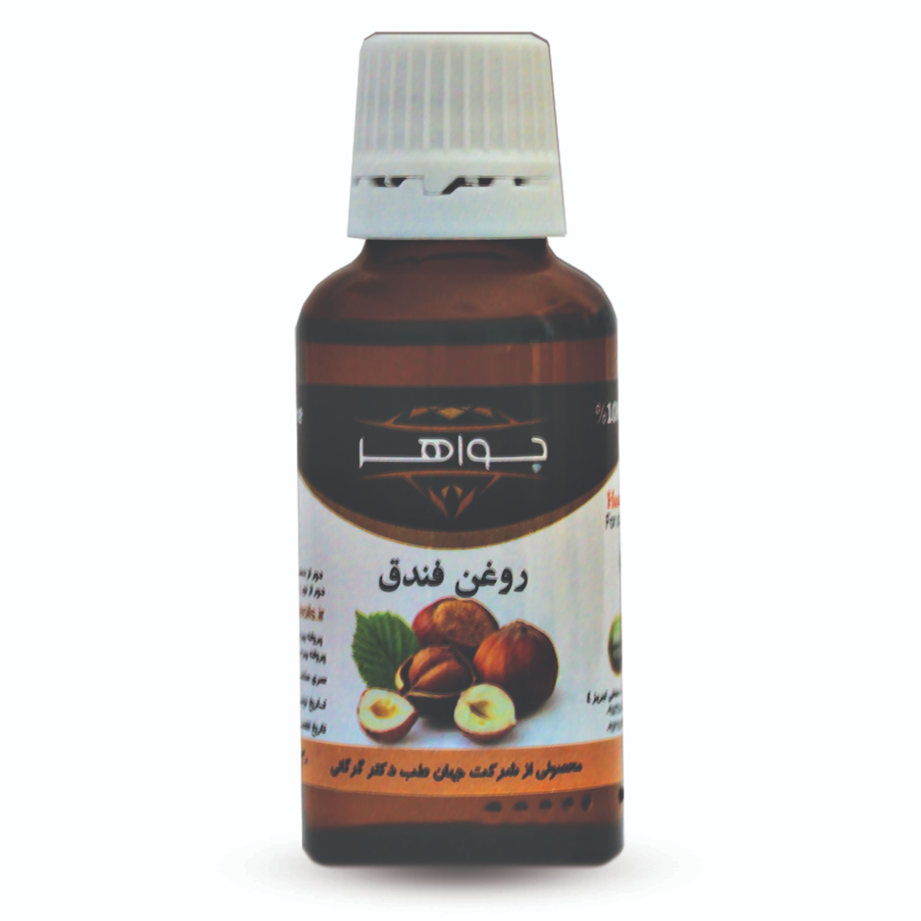روغن فندق  جواهر حجم 30 میلی لیتر