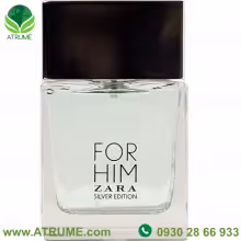 عطر ادکلن زارا فور هیم سیلور ادیشن 100 میل مردانه