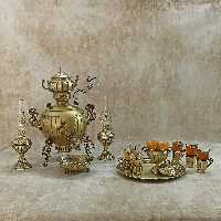 سماور زغالی خرچنگی 