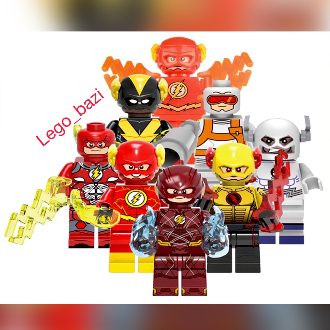 لگو ست 8 تایی فلش برند چینی