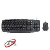 کیبورد و ماوس سیم دار گرین مدل GKM-305