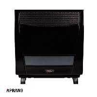 بخاری گازسوز نیک کالا مدل ناهید با شیشه رفلکس AB-15R - مشکی