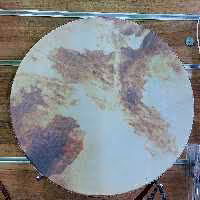 دف دستان  سایز سه چهارم  با کیف