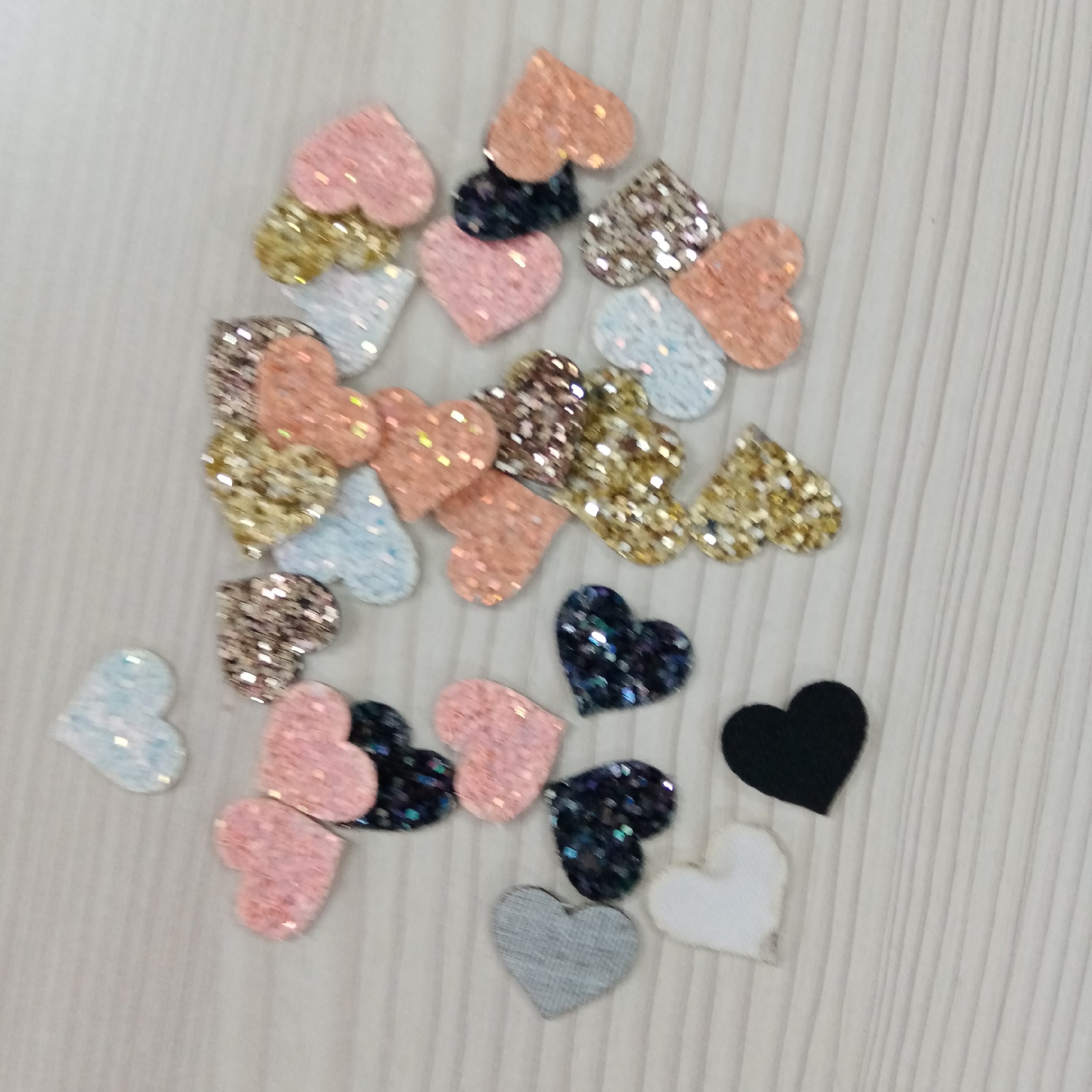 قلب  چرم اکلیل شنی بسته 30 عددی کوچک