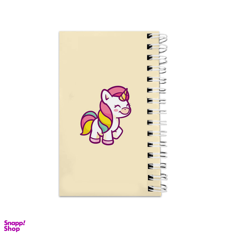 دفترچه یادداشت ۶۴ برگ مدل To Do List طرح یونیکورن کد bambi23239