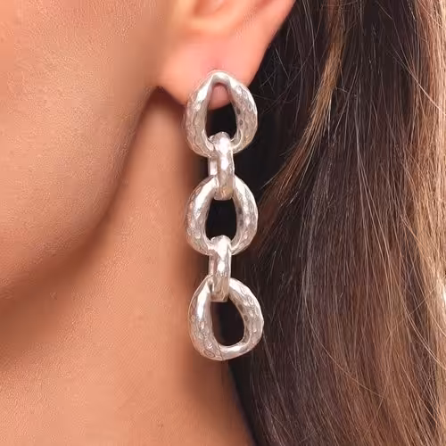 گوشواره ورشو مدل آویز کد  v1