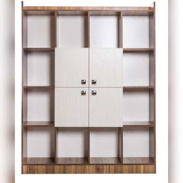 قفسه کتاب و دکوری چوبی کد B16 (مستقیم از تولیدکننده) ارسال با باربری رایگان