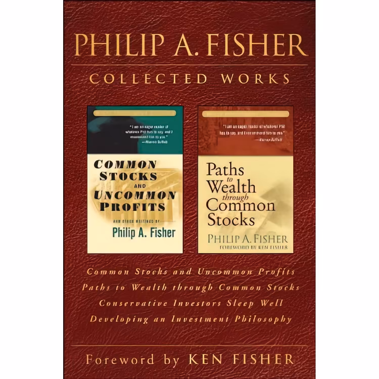 کتاب زبان اصلی Philip A Fisher Collected Works Foreword by Ken Fisher
