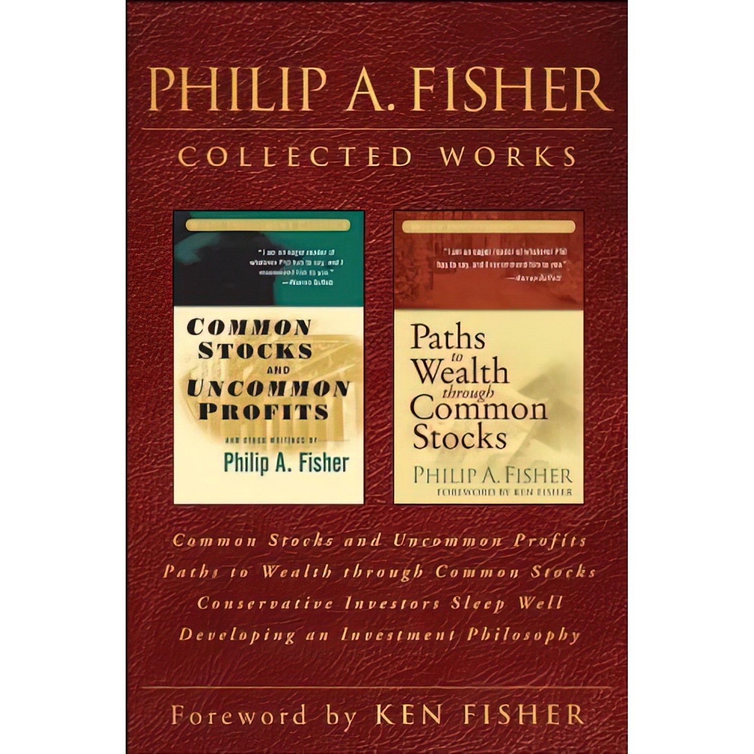 کتاب زبان اصلی Philip A Fisher Collected Works Foreword by Ken Fisher