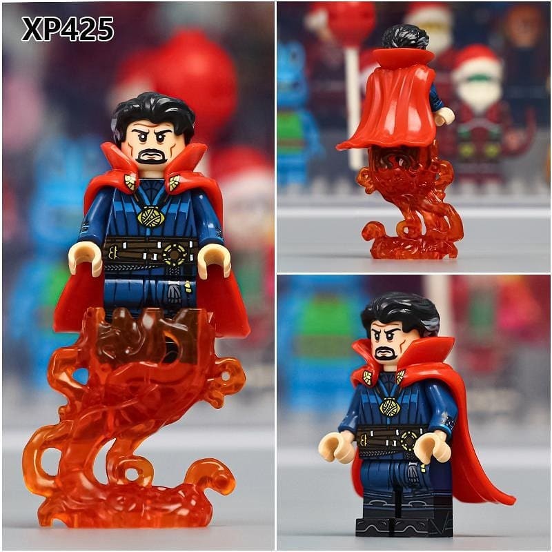لگو دکتر استرنج با شعله های آتش