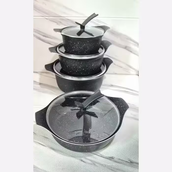 سرویس قابلمه گرانیتی 8پارچه  فورج ارسال رایگان 