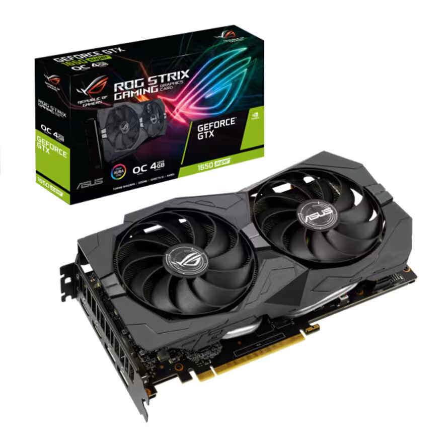کارت گرافیک ایسوس ROG STRIX GTX1650S O4G GAMING