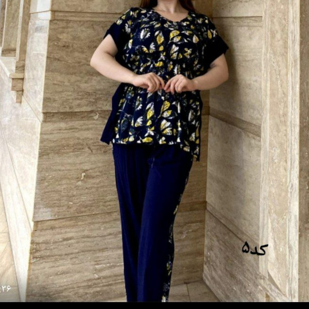 بلوز شلوار نخی(ارسال رایگان)
