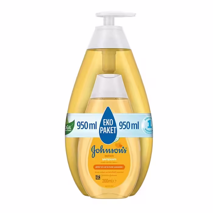 پک شامپو سر 950 میل جانسون Johnson’s