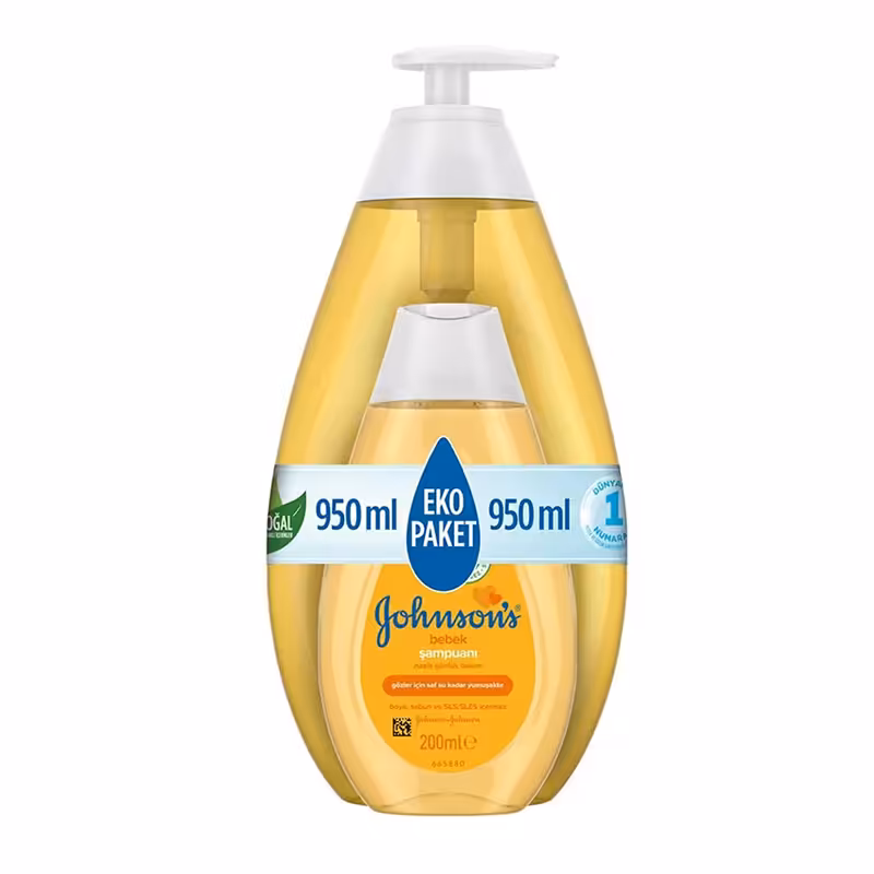 پک شامپو سر 950 میل جانسون Johnson’s