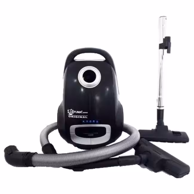 جاروبرقی فوما 3300 وات کیسه دار (رنگ مشکی) مدل FUMA FU-2000