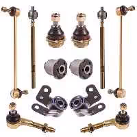 مجموعه جلوبندی تفتان کد 387 مناسب برای زانتیا بسته 12 عددی