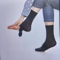 جوراب وضو  تعداد محدود برند میس لی مشکی 