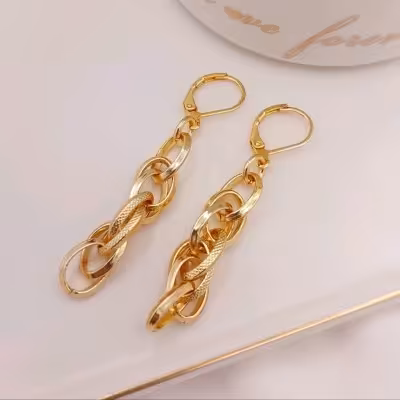 گوشواره حلقه ای برند شین